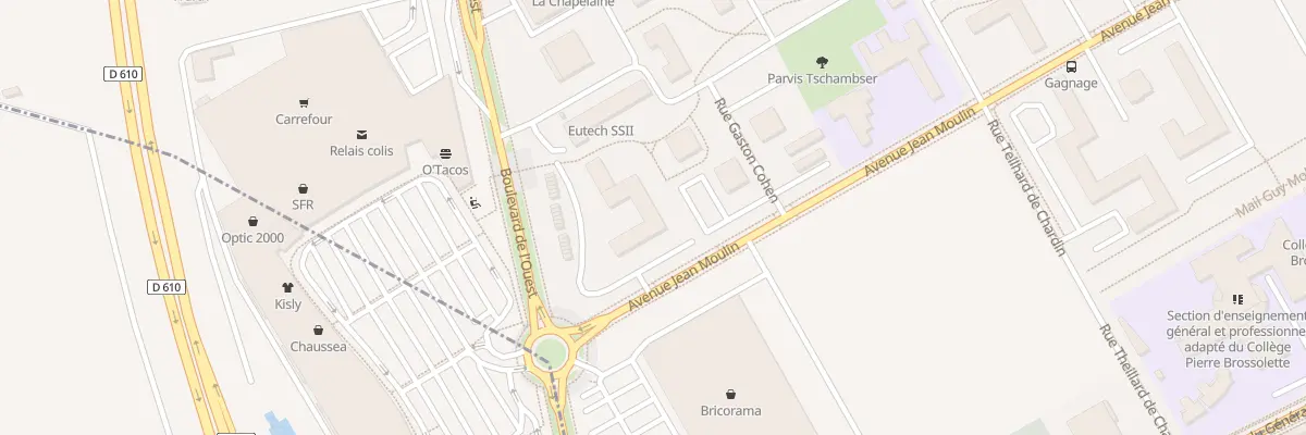 Plan du 55 Rue Marcel Defrance à La Chapelle-Saint-Luc