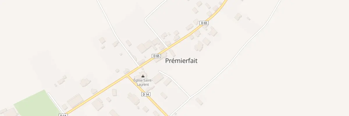 Plan du 24 Rue Saint Laurent à Prémierfait