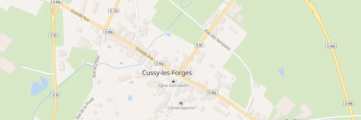 Plan du 37 Gr Grande Rue à Cussy-les-Forges