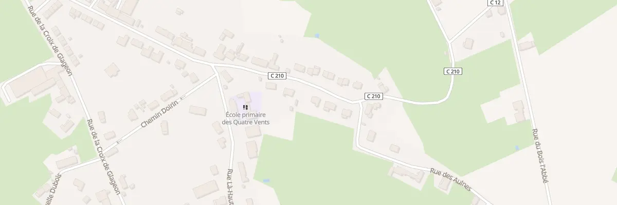 Plan du 8 Rue du Point du Jour à Sains-du-Nord