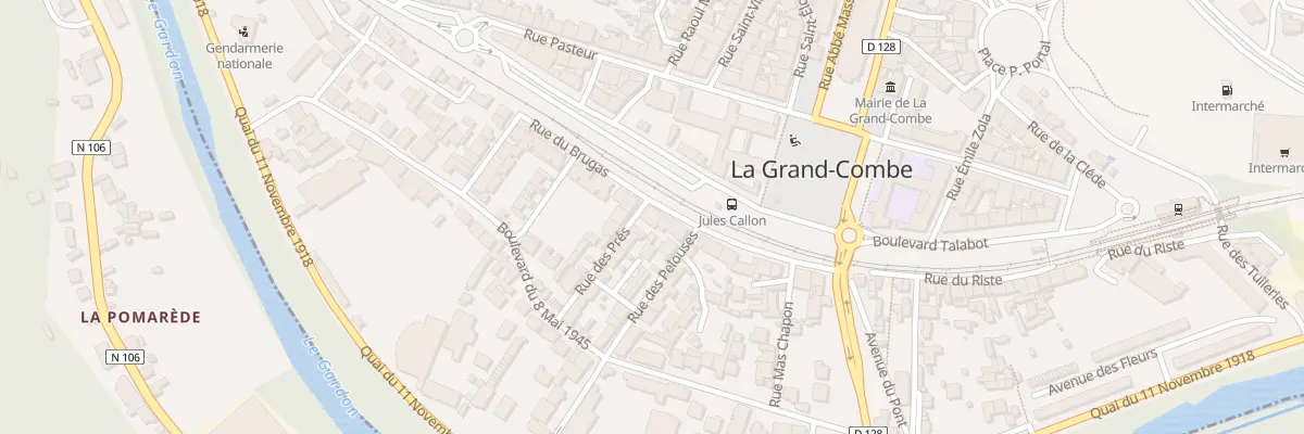 Plan du 15 Rue du Brugas à La Grand-Combe
