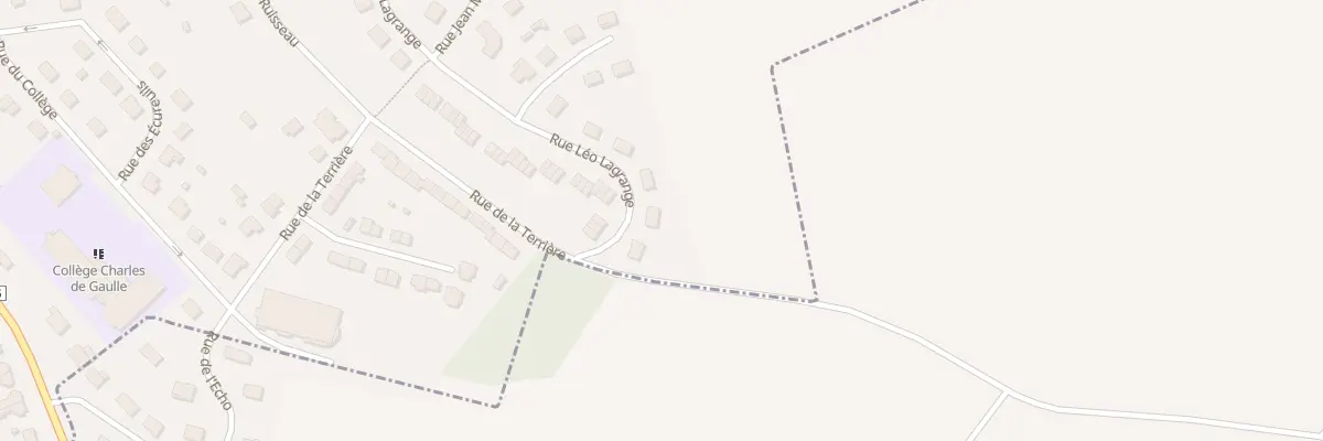 Plan du 27 Rue Léo Lagrange à Montcornet