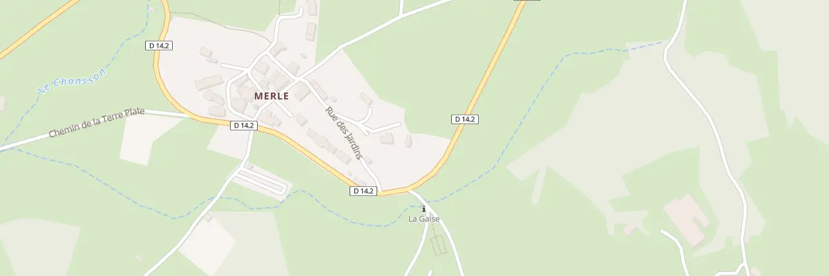 Plan du 32 Rue des Jardins à Merle-Leignec