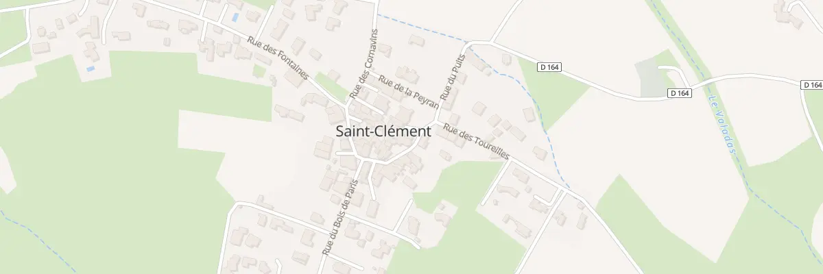 Plan du 5042 Rue Saint Clement à Saint-Clément