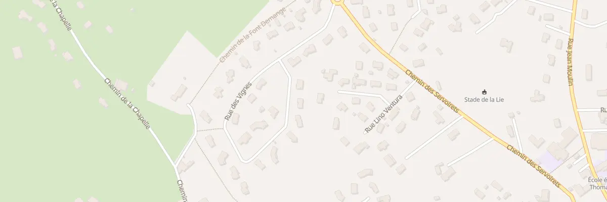 Plan du 870 Rue des Vignes à Villerest