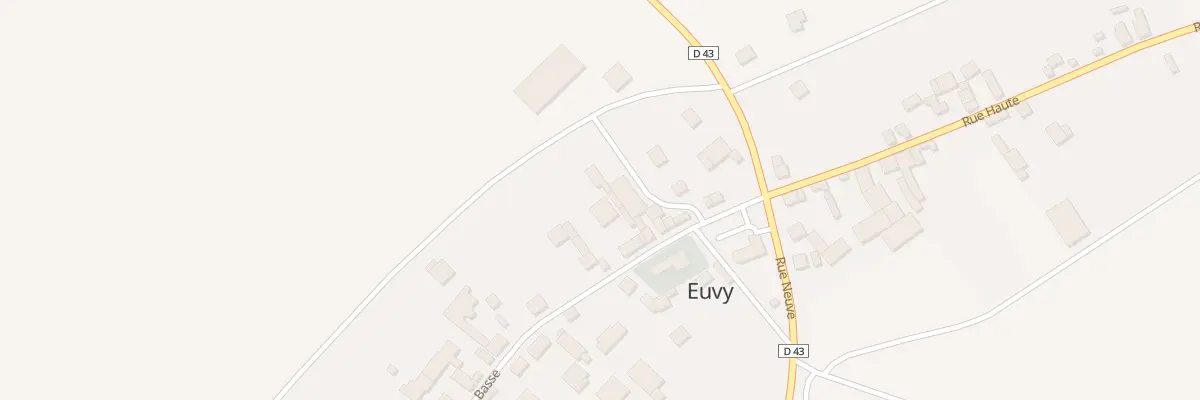 Plan du 136 Rue Basse à Euvy