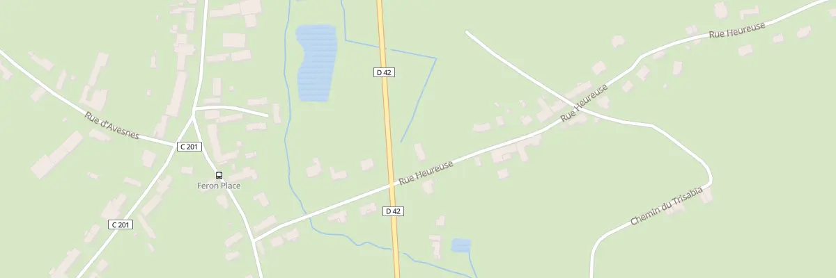 Plan du 7 Rue Heureuse à Féron