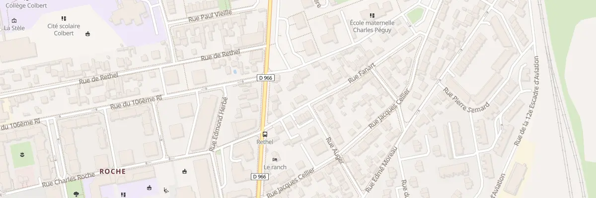 Plan du 5 Rue Fanart à Reims
