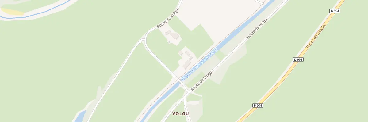 Plan du 5072 Volgu l’Ormeau à Rigny-sur-Arroux