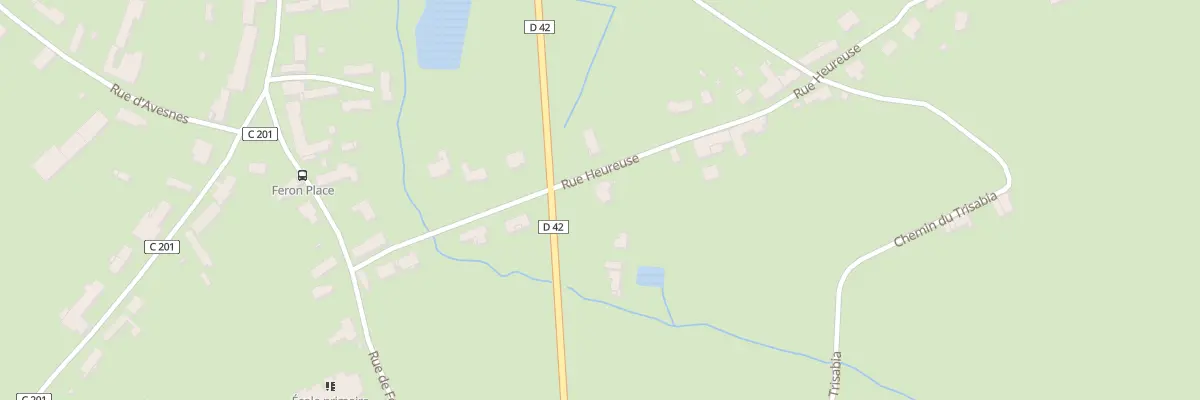 Plan du 12 Rue Heureuse à Féron
