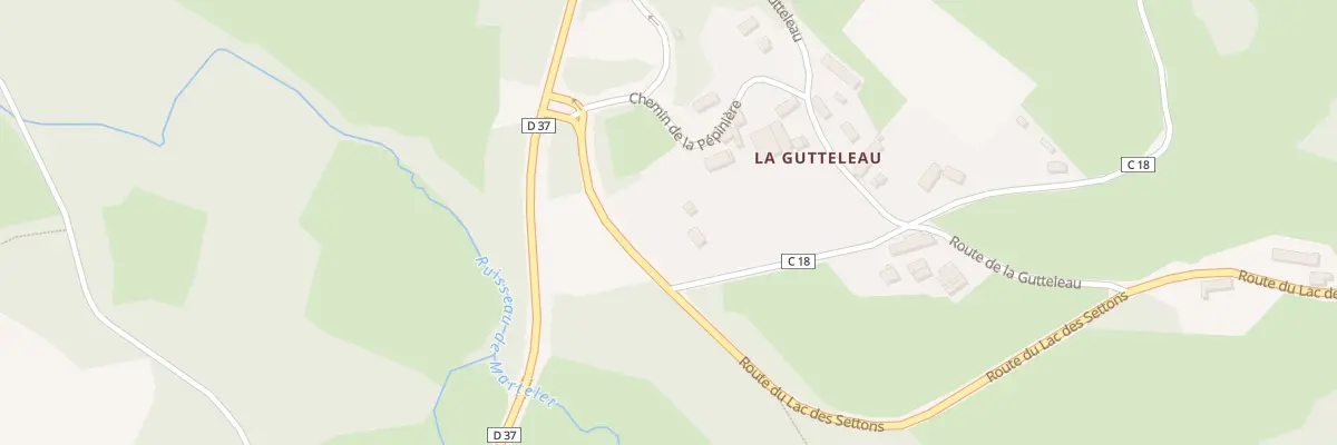 Plan du 1 Rue du Mont More à Planchez