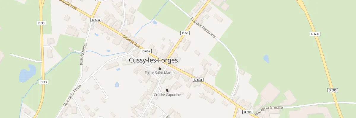 Plan du 41 Gr Grande Rue à Cussy-les-Forges
