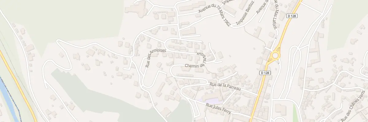 Plan du 21 Che de l’Arboux à La Grand-Combe