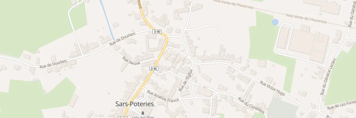 Plan du 4 Pl du Vieux Marché à Sars-Poteries
