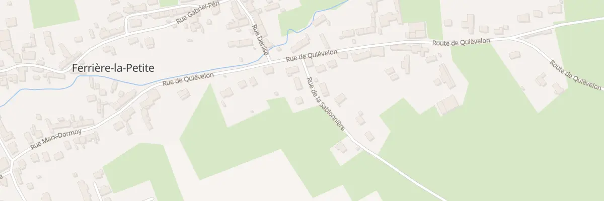 Plan du 8 Rue de la Sablonniere à Ferrière-la-Petite