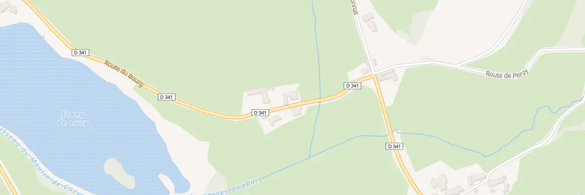 Plan du 5069 Le Bourg à Cuzy