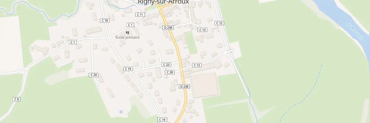 Plan du 7 Rte du Verdier à Rigny-sur-Arroux