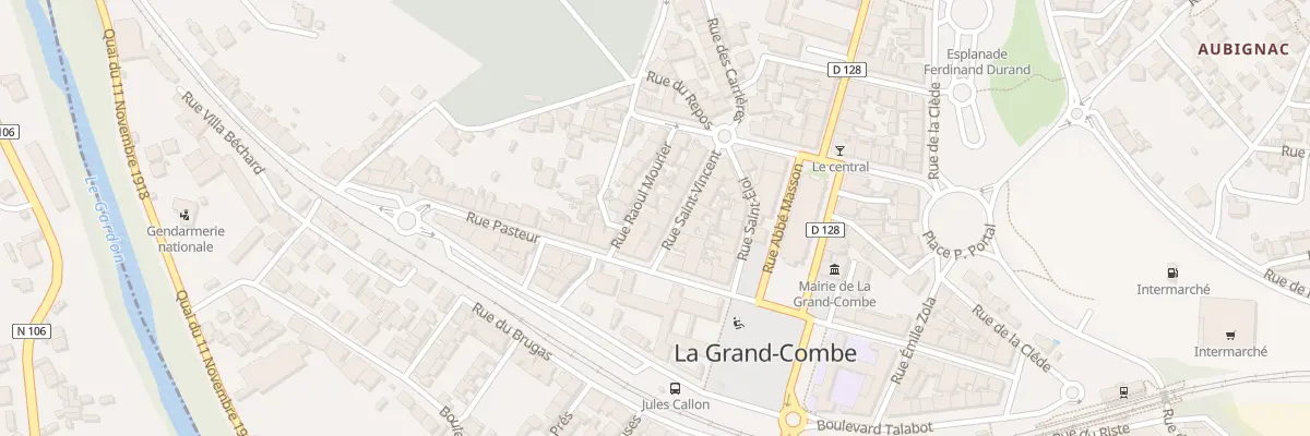 Plan du 5 Rue Saint Vincent à La Grand-Combe