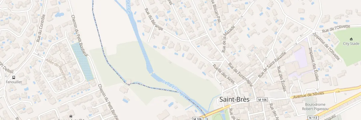 Plan du 197 Rue des Aires à Saint-Brès