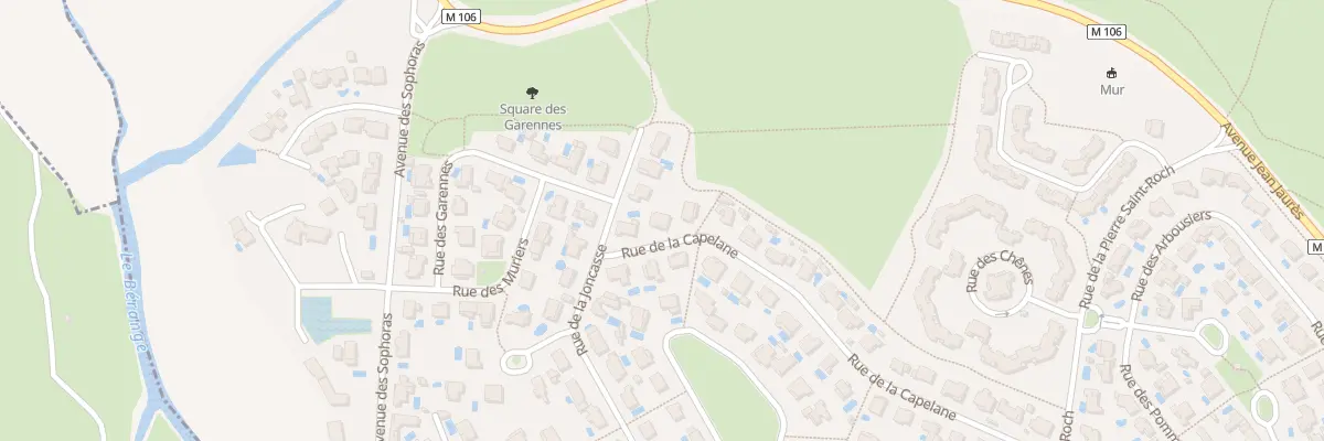 Plan du 30 Rue de la Capelane à Saint-Brès