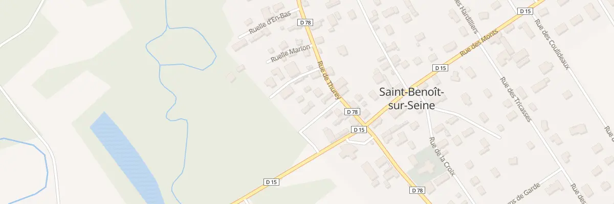 Plan du 59 Rue de Thurey à Saint-Benoît-sur-Seine