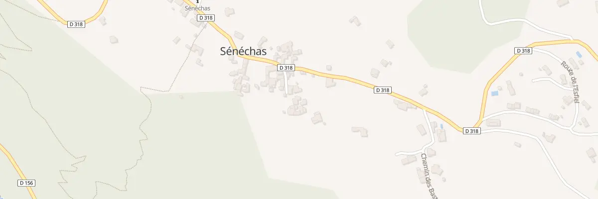 Plan du 5054 Le Village à Sénéchas