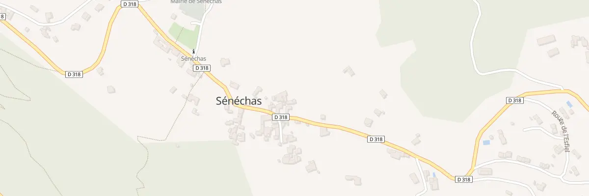 Plan du 457 Rte de la Cèze à Sénéchas