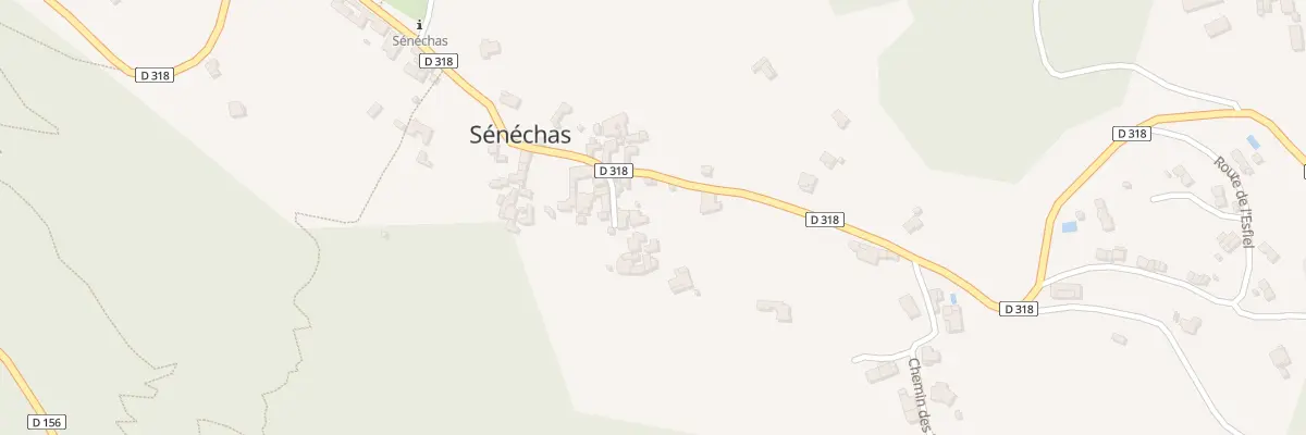 Plan du 5053 Le Village à Sénéchas