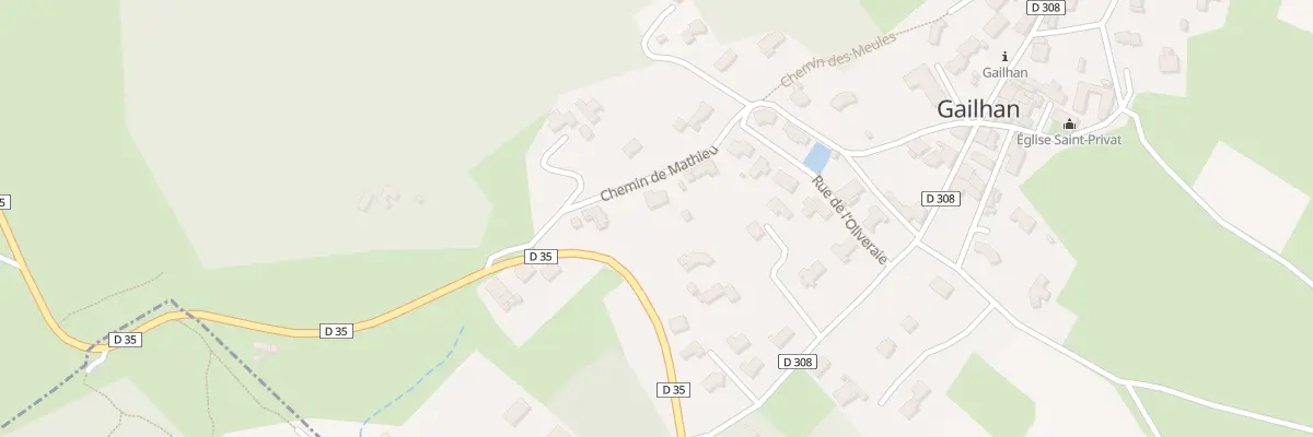 Plan du 5104 La Clausade à Gailhan