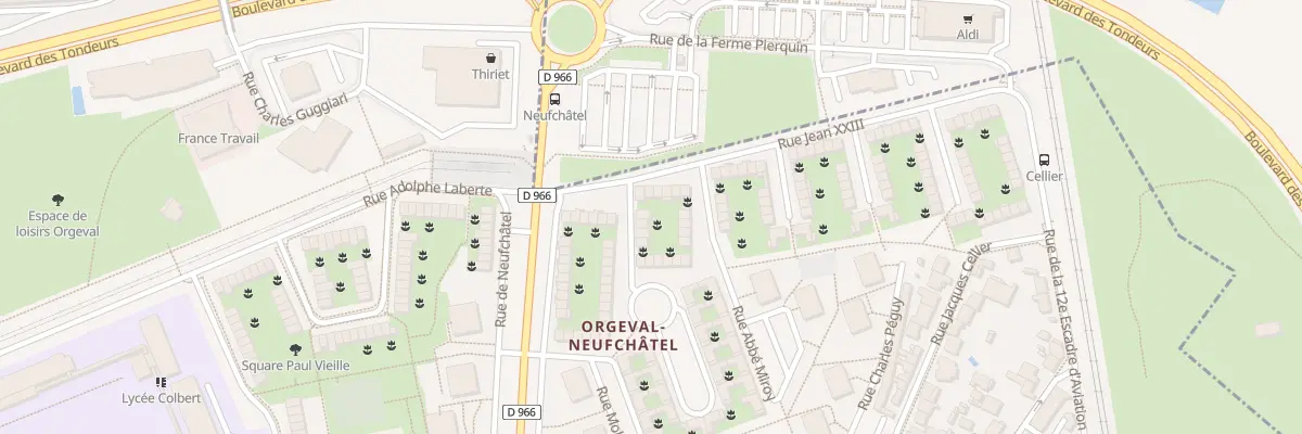 Plan du 1 Rue Edouard Herriot à Reims