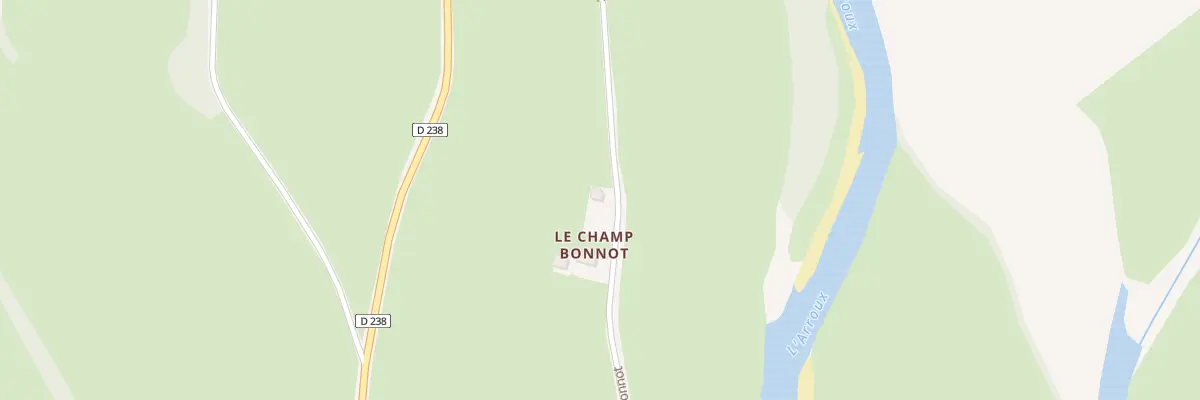 Plan du 7 Rue du Champ Bonnot à Rigny-sur-Arroux