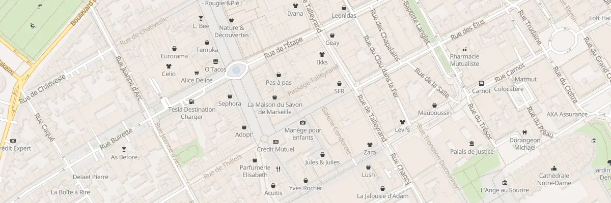 Plan du 18 Rue Condorcet à Reims