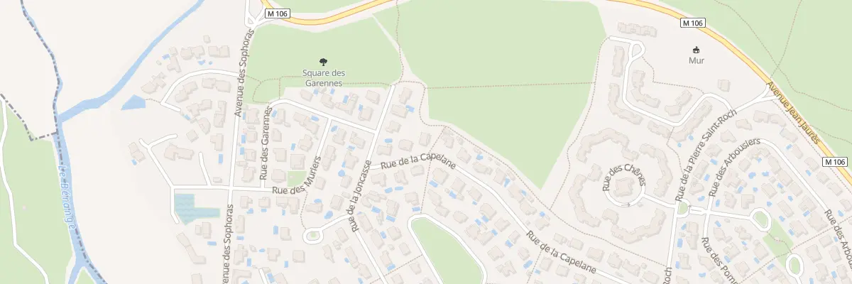 Plan du 28 Rue de la Capelane à Saint-Brès
