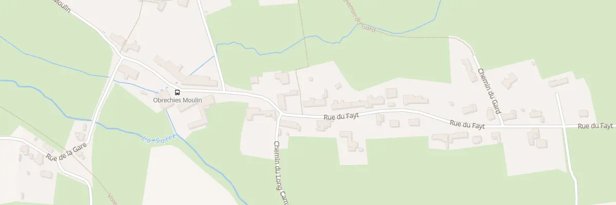 Plan du 150 Rue du Fayt à Obrechies