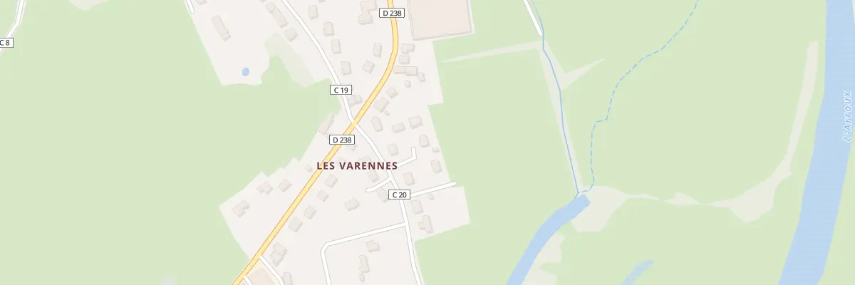 Plan du 9 Rue des Eglantiers à Rigny-sur-Arroux