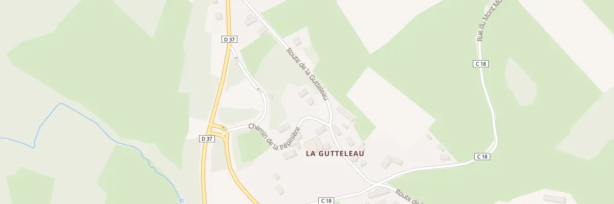 Plan du 178 La Gutteleau à Planchez