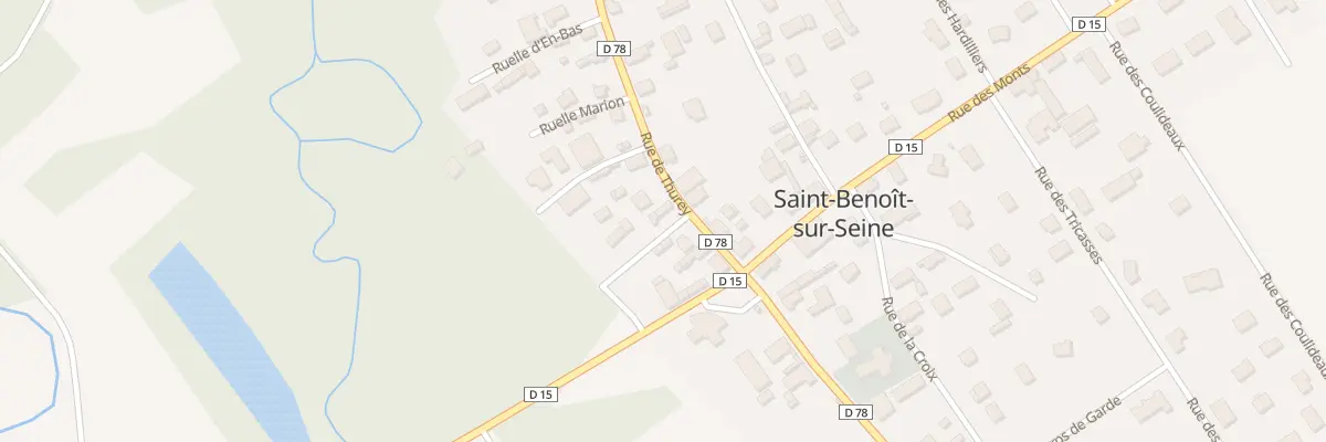 Plan du 57 Rue de Thurey à Saint-Benoît-sur-Seine