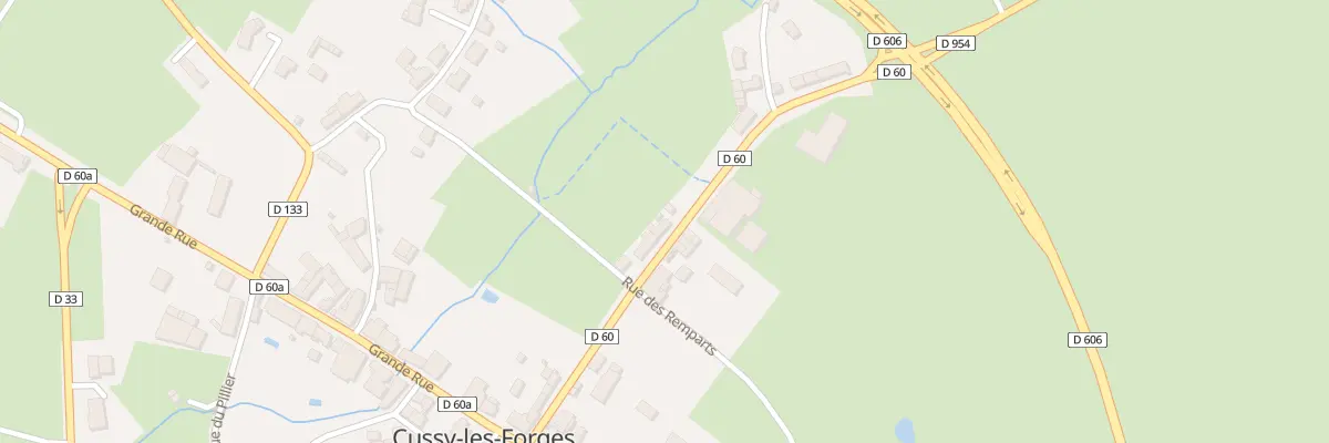 Plan du 7 Rue de la Terre Plaine à Cussy-les-Forges