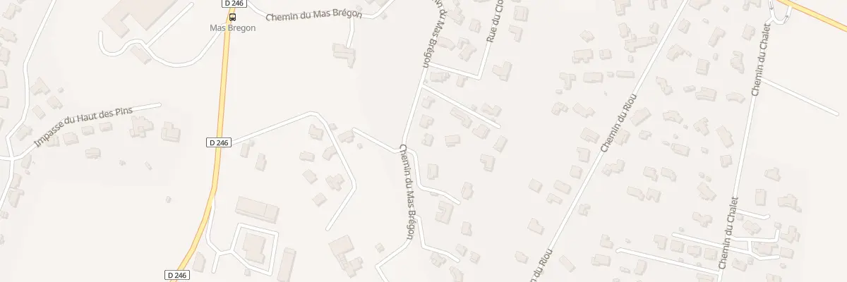 Plan du 1 Lot les Oliviers à Boisset-et-Gaujac