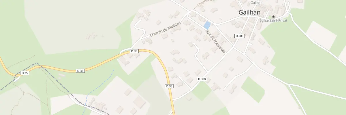Plan du 5135 La Clausade à Gailhan