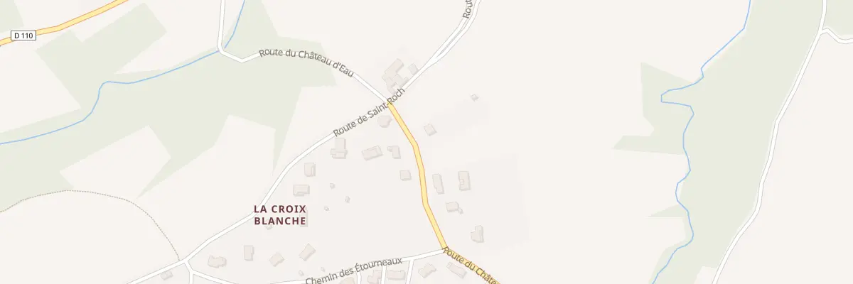 Plan du 399 Rte du Château d’eau à Pralong