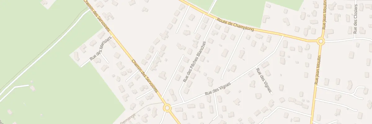 Plan du 126 Rue des Pêches Blanches à Villerest