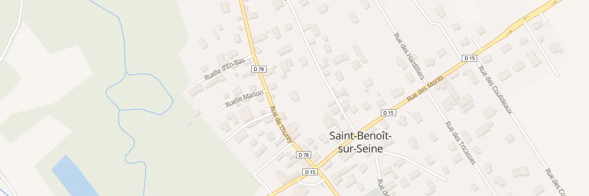 Plan du 52 Rue de Thurey à Saint-Benoît-sur-Seine