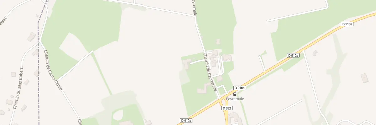 Plan du 113 Che de Peyremale à Bagard