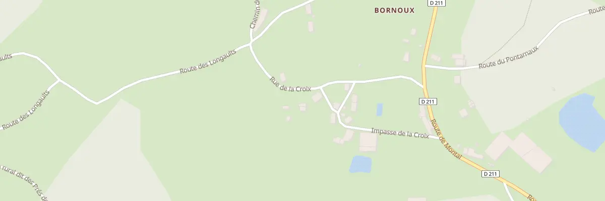 Plan du 351 Bornoux à Dun-les-Places