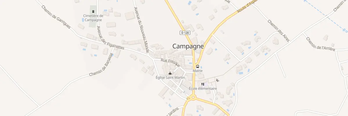 Plan du 5024 Le Village à Campagne