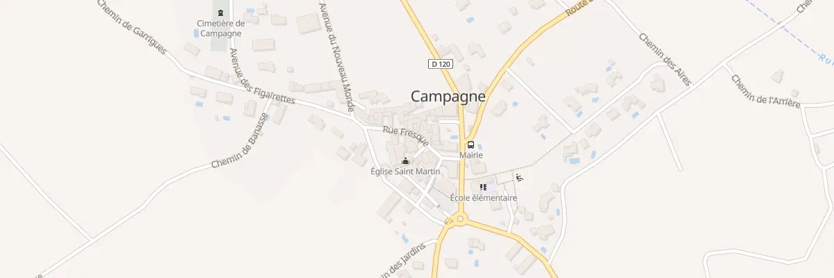 Plan du 5709 Le Village à Campagne