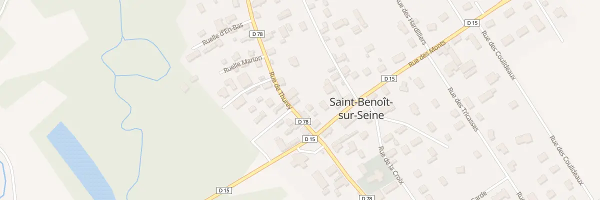 Plan du 48 Rue de Thurey à Saint-Benoît-sur-Seine