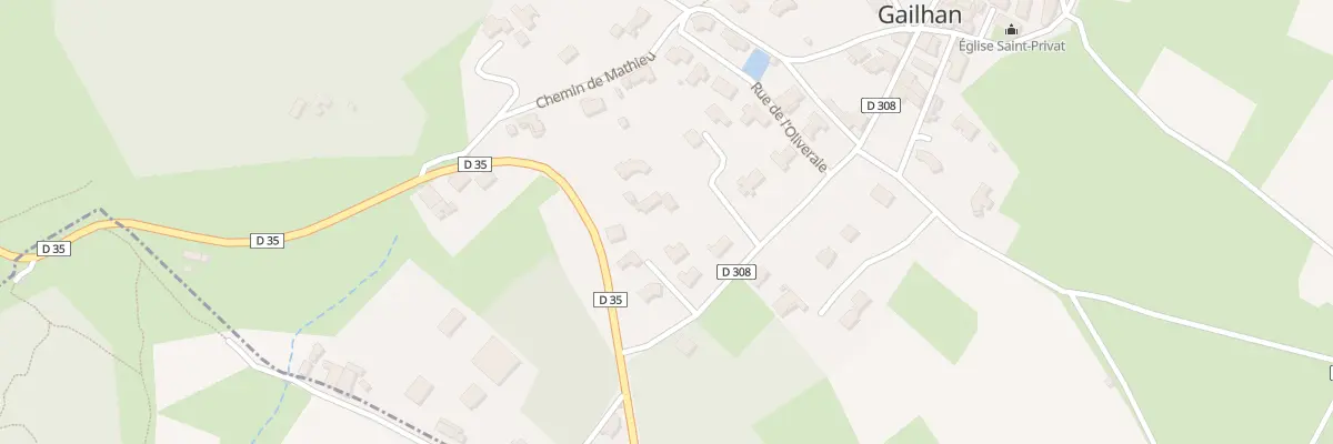 Plan du 5138 La Clausade à Gailhan