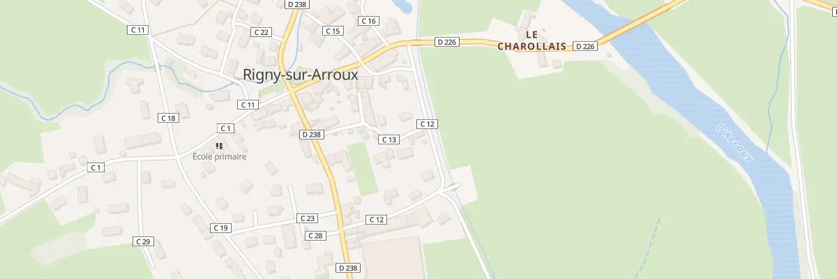 Plan du 2 Rue du Mitron à Rigny-sur-Arroux